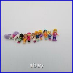 Polly Pocket Vintage Lot With 10 dolls