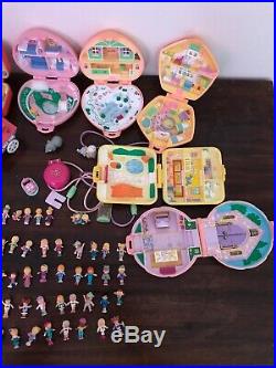 Polly Pocket Vintage Mixed Bundle Rings, Play Sets Figures/dolls