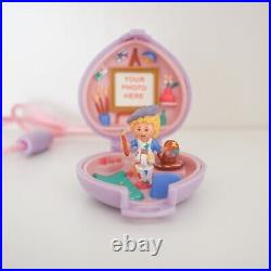 Polly Pocket Vintage Pretty Picture Locket Bluebird 1991 Complete