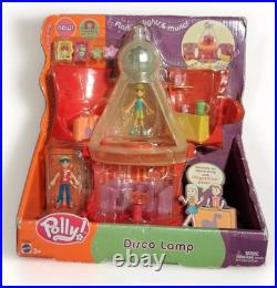 Polly Pocket Vintage RARE Polly Pocket Disco Playset Light Up 2003 NIB