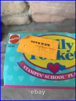 Polly Pocket Vintage Stampin' School Playset 1993 MIB