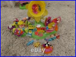 Polly Pocket Vintage Totally Flowers fairy village Bluebird toys minty