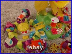 Polly Pocket Vintage Totally Flowers fairy village Bluebird toys minty