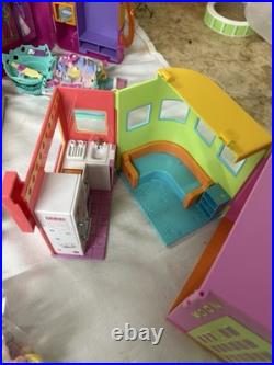 Polly Pocket Vintage Toys Lot Of 0ver 50 Pieces Used