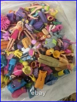 Polly Pocket Vintage Toys Lot Of 0ver 50 Pieces Used