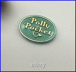 Polly Pocket Vtg 1996 Summer Villa Blue Compact & Umbrella