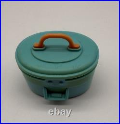 Polly Pocket Vtg 1996 Summer Villa Blue Compact & Umbrella