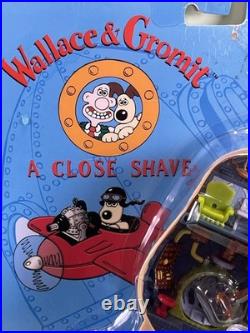 Polly Pocket WALLACE & GROMIT A Close Shave Vintage BLUEBIRD Playset NEW RARE