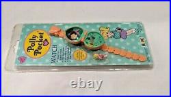 Polly Pocket Watch Quartz Flip Top Watch Sealed Vintage 1994 Bluebird Toy NEW
