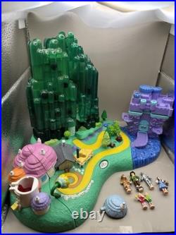 Polly Pocket Wizard of oz 2001 Vintage 6 Figures Lights Up Excellent Condition