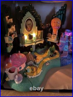 Polly Pocket Wizard of oz 2001 Vintage 6 Figures Lights Up Excellent Condition