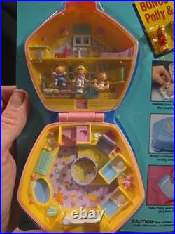 Polly Pocket in the Nursery Pink Compact Playset 1992 Bluebird Vintage. New Polly Pocket in the Nursery Pink Compact Playset 1992 Bluebird Vintage. New