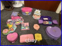 Polly Pocket massive Bundle Dolls Accessories Compacts Bluebird vintage from 90s