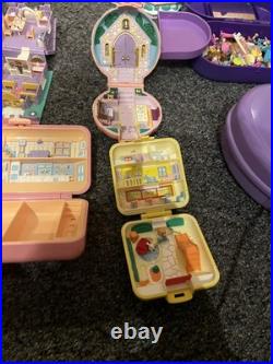 Polly Pocket massive Bundle Dolls Accessories Compacts Bluebird vintage from 90s