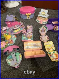 Polly Pocket massive Bundle Dolls Accessories Compacts Bluebird vintage from 90s