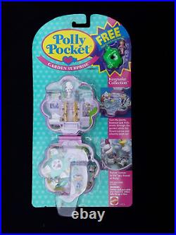 Polly Pocket vintage Garden Surprise compact Mint in Package Never Opened 1994