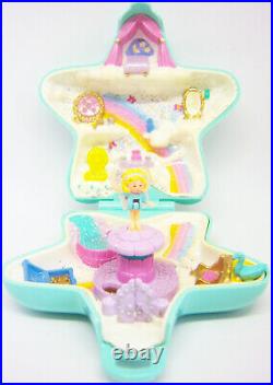 Polly Pocket vintage fairy wishing world complete set doll swan Bluebird Toys