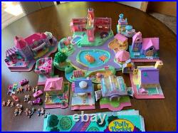Polly Pocket vintage play sets 1994 Magical Mansion, COMPLETE Mat & 8 more Polly Pocket vintage play sets 1994 Magical Mansion, COMPLETE Mat & 8 more