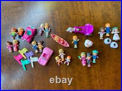 Polly Pocket vintage play sets 1994 Magical Mansion, COMPLETE Mat & 8 more Polly Pocket vintage play sets 1994 Magical Mansion, COMPLETE Mat & 8 more