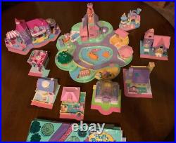 Polly Pocket vintage play sets 1994 Magical Mansion, COMPLETE Mat & 8 more Polly Pocket vintage play sets 1994 Magical Mansion, COMPLETE Mat & 8 more