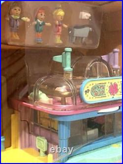 Polly Town Light Up Supermarket Polly Pocket Vintage Toy 1996 Mattel doll house