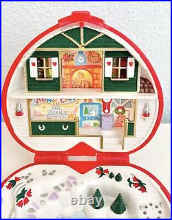 Polly pocket Polly's Musical Christmas vintage misic works