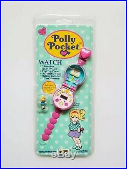 Polly pocket pink watch NEW hope industries vintage