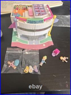Polly pocket vintage Children's Hospital Full Set Greta Condition