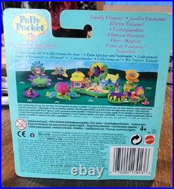 RAE Polly Pocket TWIRLER Flower Fairies NRFB 1998 Bluebird Toys Playset
