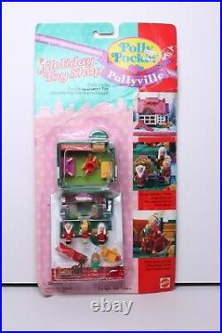 RARE Complete Polly Pocket Holiday Toy Shop Set by Bluebird Vintage 1993 SEALED