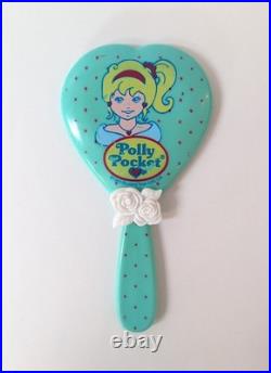 RARE Vintage Polly Pocket Hand Mirror Very Rare & Hard To Find 1995 Bluebird