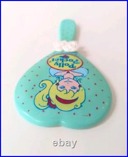 RARE Vintage Polly Pocket Hand Mirror Very Rare & Hard To Find 1995 Bluebird RARE Vintage Polly Pocket Hand Mirror Very Rare & Hard To Find 1995 Bluebird
