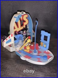 RARE vintage Toy Story Buzz Lightyear Micro Movers Polly Pocket Complete