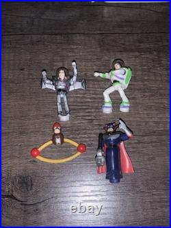 RARE vintage Toy Story Buzz Lightyear Micro Movers Polly Pocket Complete