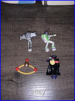 RARE vintage Toy Story Buzz Lightyear Micro Movers Polly Pocket Complete