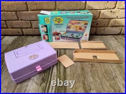 Rare Bluebird 1989 Polly Pocket Polly Jewel Case Playset 100% and Boxed