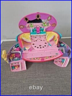 Rare Bluebird Vintage Polly pocket 1995 Light-Up fashion show hat box VGC