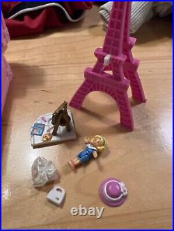 Rare Bluebird Vintage Polly pocket 1996 Polly In Paris Fun Vacation