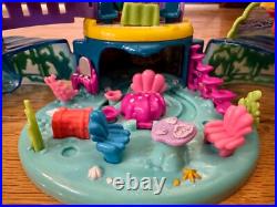 Rare Disney Polly Pocket 1996 The Little Mermaid Ariel's Undersea Castle Playset