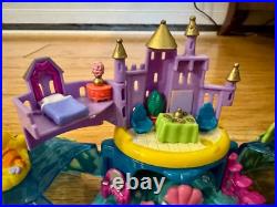 Rare Disney Polly Pocket 1996 The Little Mermaid Ariel's Undersea Castle Playset