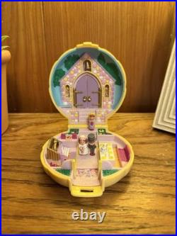 Rare Polly Pocket 1989 Nancy's Wedding Clamshell With Ring? Complete Mint Cond