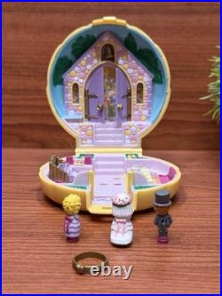 Rare Polly Pocket 1989 Nancy's Wedding Clamshell With Ring? Complete Mint Cond