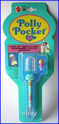 Rare Vintage 1990 Polly Pocket Pencil Top Mattel New Sealed