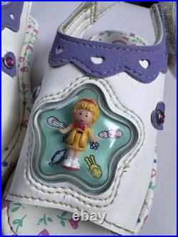 Rare Vintage 1990s Polly Pocket Toddler Sandals Size 5.5 Collector Grade