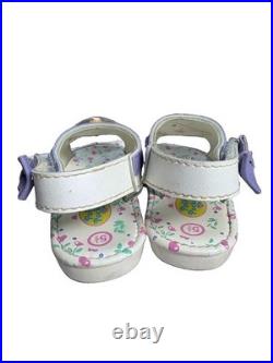 Rare Vintage 1990s Polly Pocket Toddler Sandals Size 5.5 Collector Grade