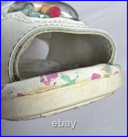 Rare Vintage 1990s Polly Pocket Toddler Sandals Size 5.5 Collector Grade