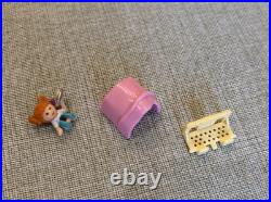 Rare Vintage 1994 Bluebird Polly Pocket Pollyville -10 Buildings & Mat & Figures