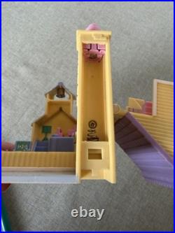 Rare Vintage 1994 Bluebird Polly Pocket Pollyville -10 Buildings & Mat & Figures
