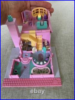 Rare Vintage 1994 Bluebird Polly Pocket Pollyville -10 Buildings & Mat & Figures