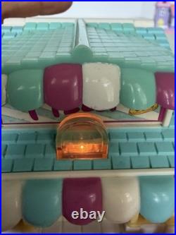 Rare Vintage 1994 Bluebird Polly Pocket Pollyville -10 Buildings & Mat & Figures